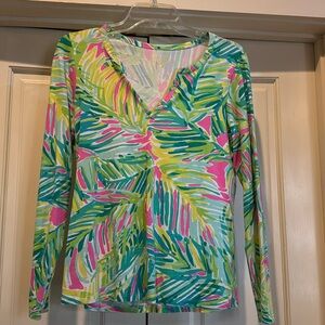 Lily Pulitzer multi colored top